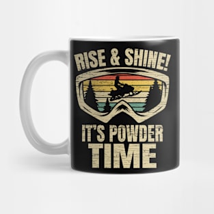 Snowmobile Rise & Shine Snowmobiling Mug